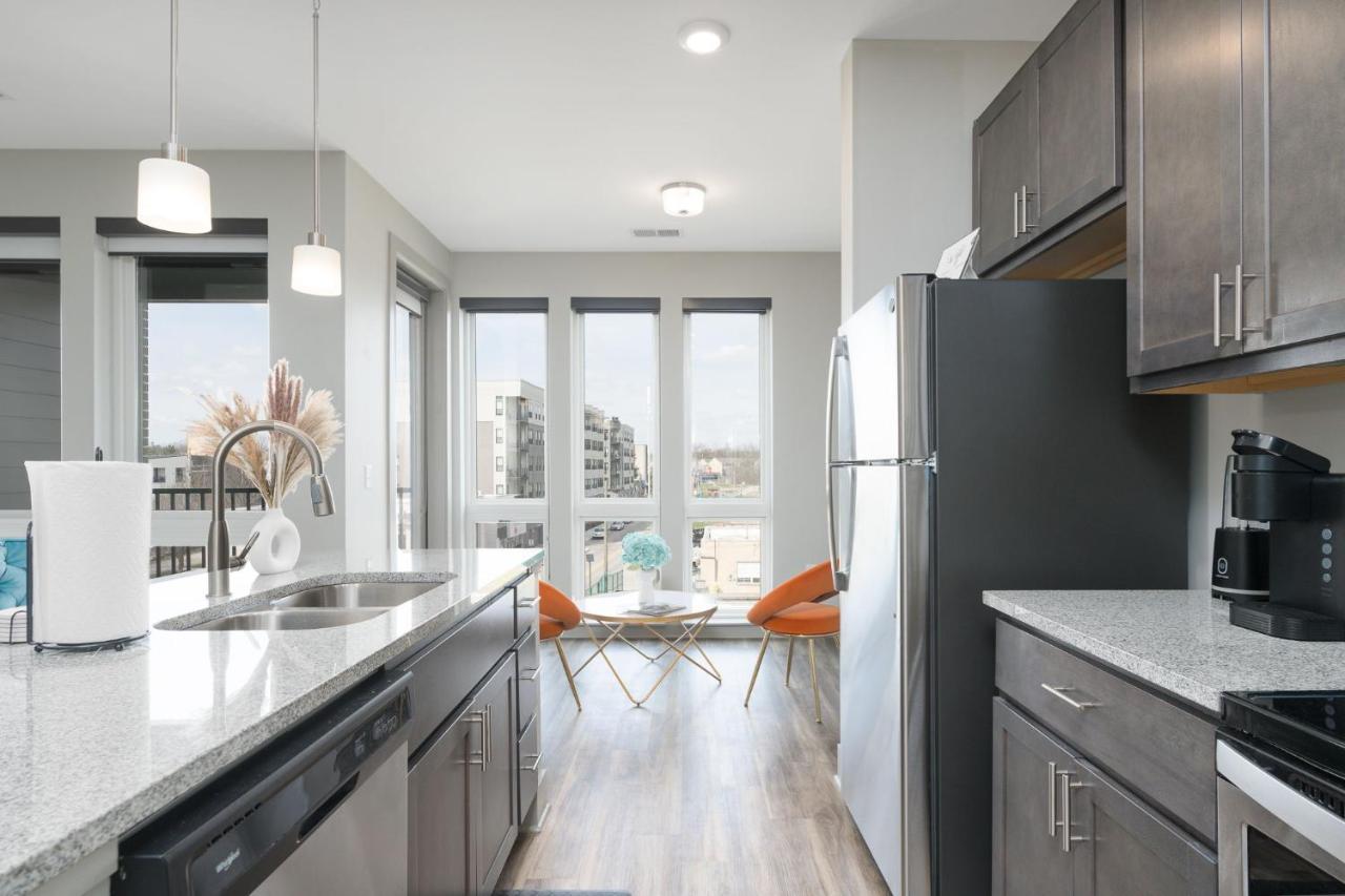 Stylish 1Br Apartment With View 인디애나폴리스 외부 사진